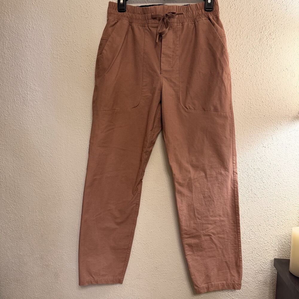 Lululemon Bowline Utilitech Pants Men Size S Mauve Coral ABC Chino Slim LM5A97S